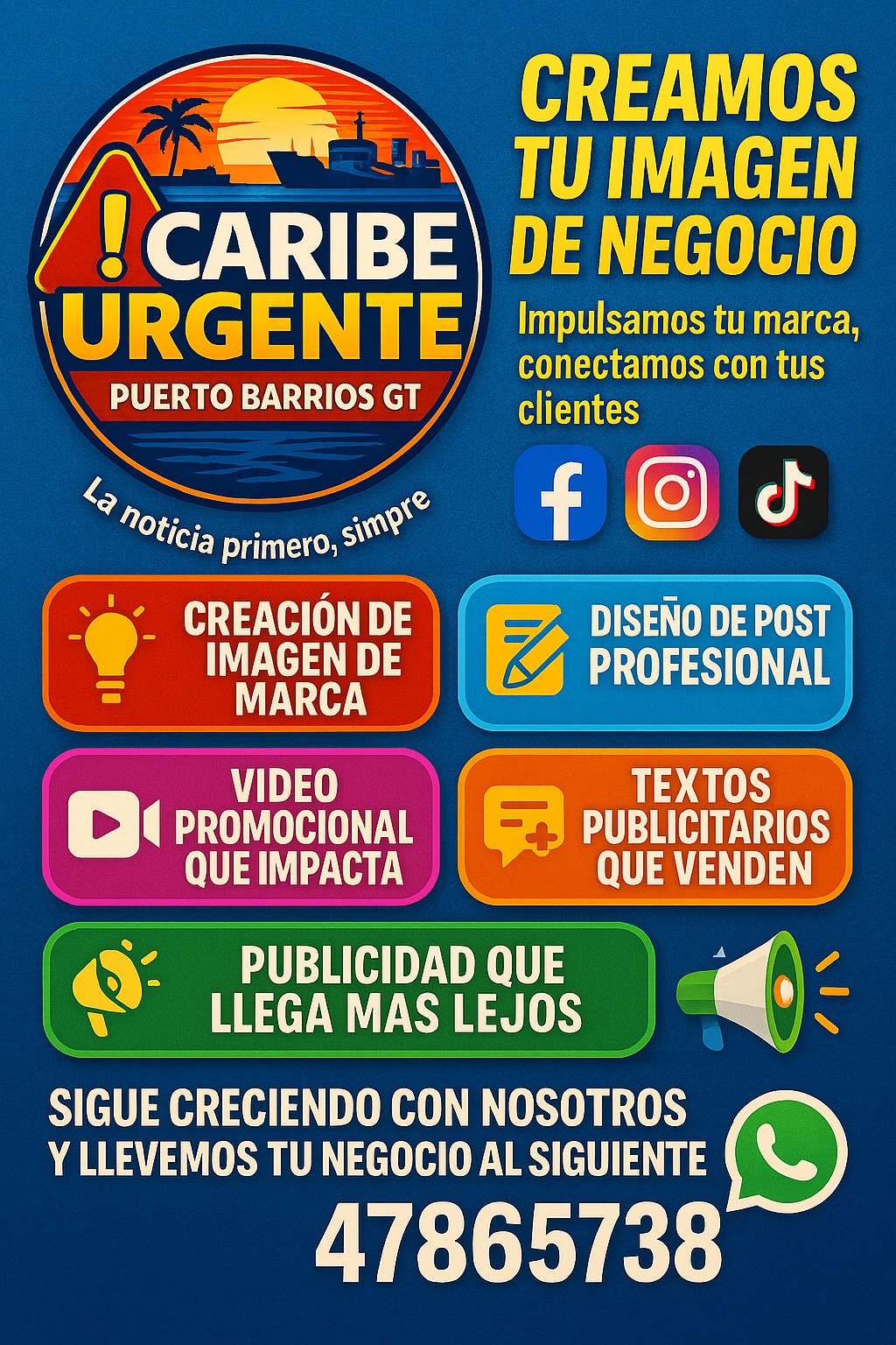 Ejemplo de anuncio: negocio local